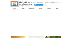 Desktop Screenshot of hairyhounz.com
